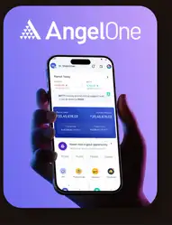 AngelOne mobile app design showcase
