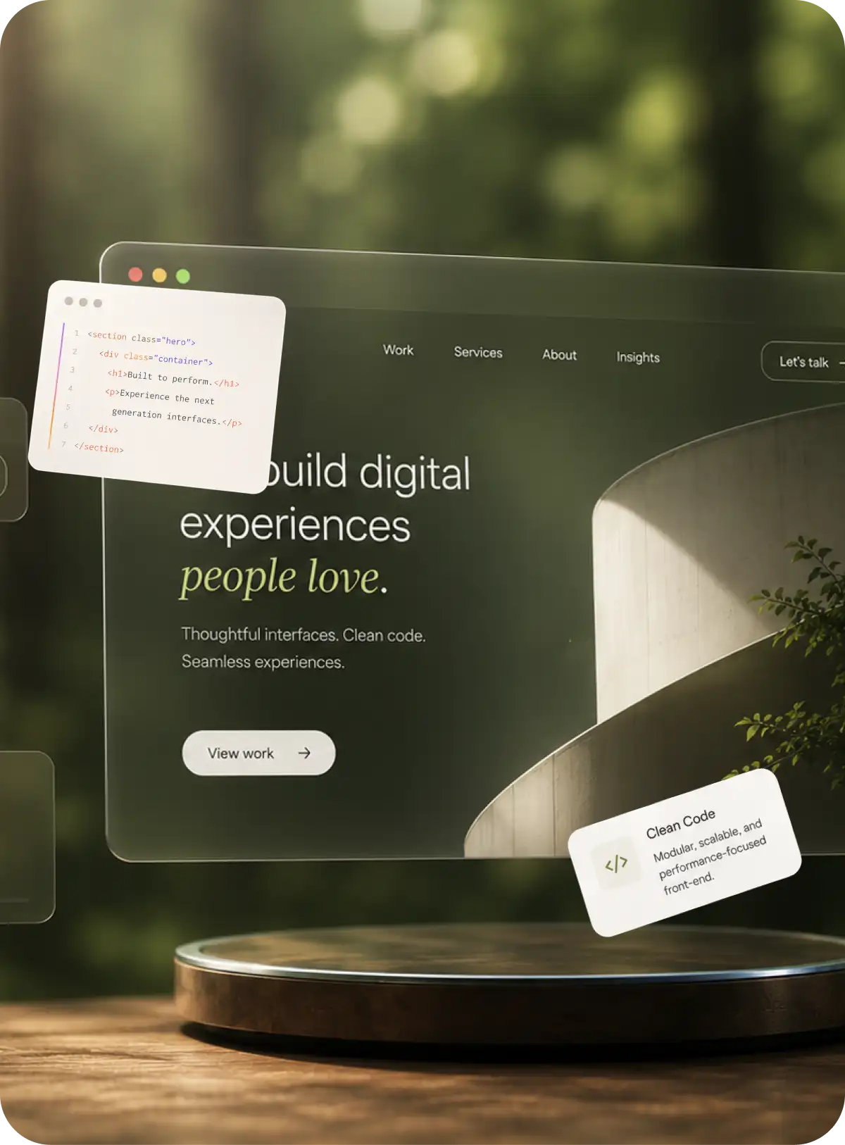 Engineering — front-end development